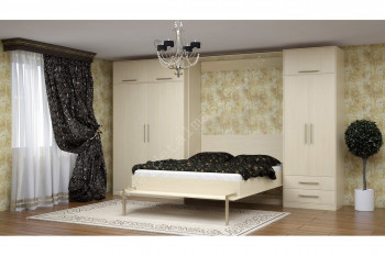 Комплект мебели со шкаф-кроватью трансформер Ратмир в Комарье - komare.mebel54.com | фото