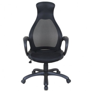 Кресло офисное BRABIX Genesis EX-517 (черное) в Комарье - komare.mebel54.com | фото