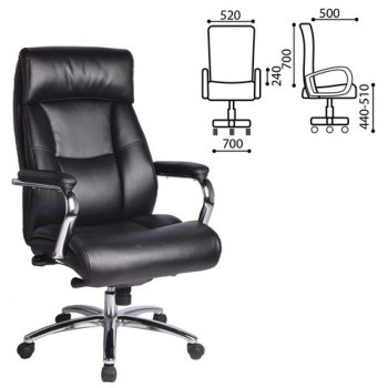 Кресло офисное BRABIX Phaeton EX-502 в Комарье - komare.mebel54.com | фото