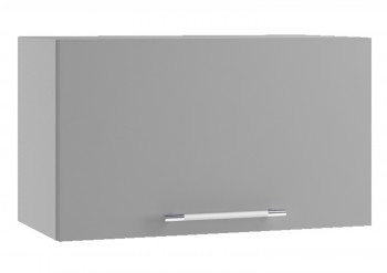 Норд ШВГ 600 Шкаф верхний горизонтальный (Софт смок/корпус Белый) в Комарье - komare.mebel54.com | фото