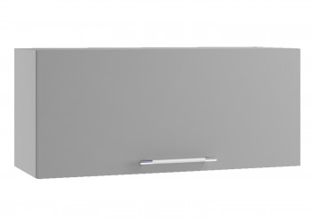 Ройс ПГ 800 Шкаф верхний горизонтальный (Графит софт/корпус Серый) в Комарье - komare.mebel54.com | фото