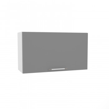 Ройс ВПГ 800 Шкаф верхний горизонтальный высокий (Графит софт/корпус Серый) в Комарье - komare.mebel54.com | фото